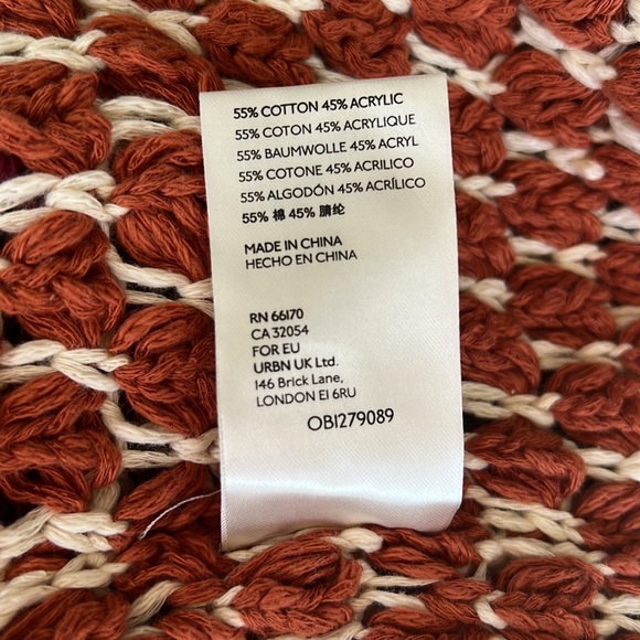 FREE PEOPLE OVERSIZED heatwave pullover cinnamon sage combo sweater - Picture 12 of 17